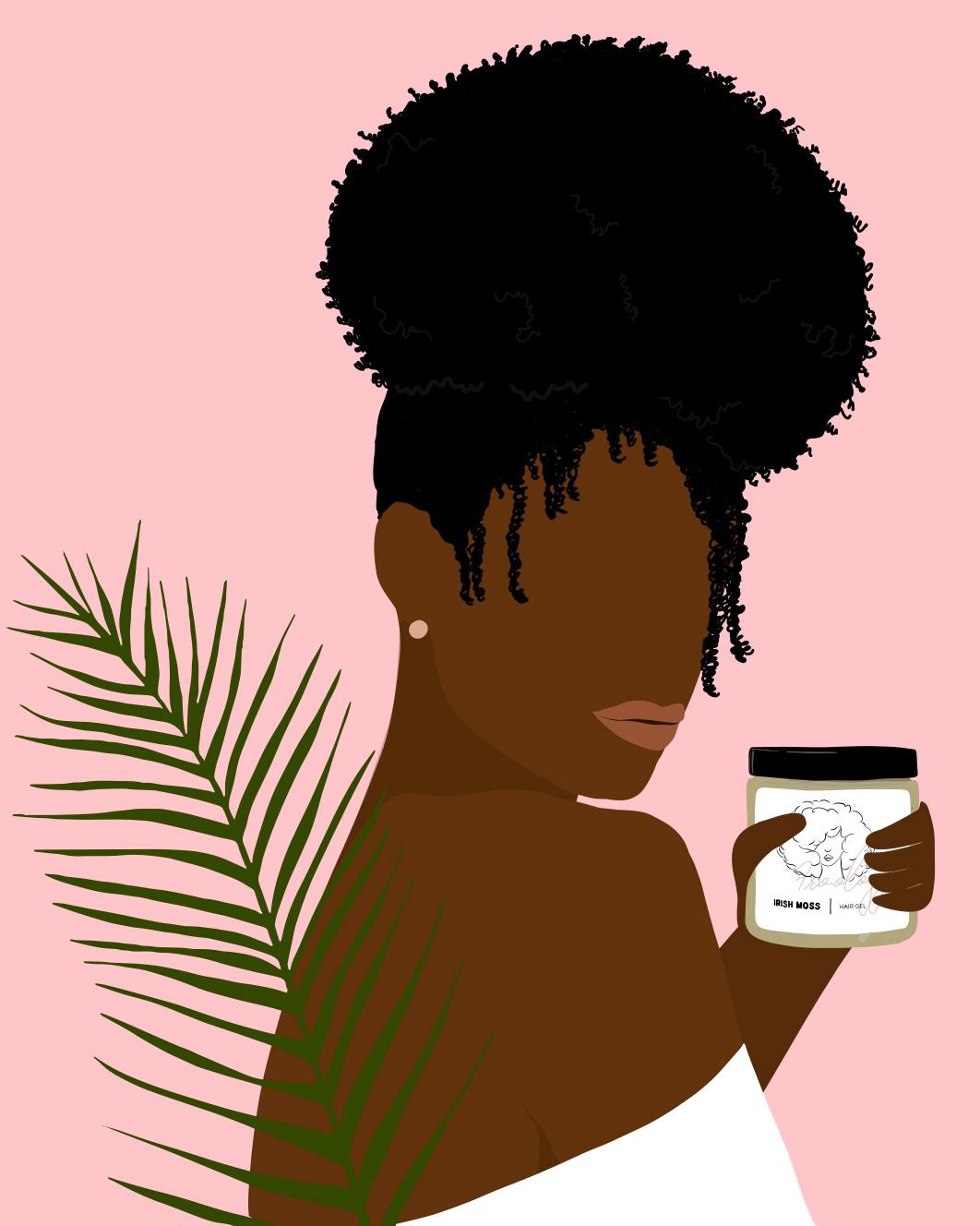 Irish Moss Hair Gel